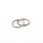 Twisted Design Imitation Ring