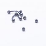 Black Steel Curved Bar